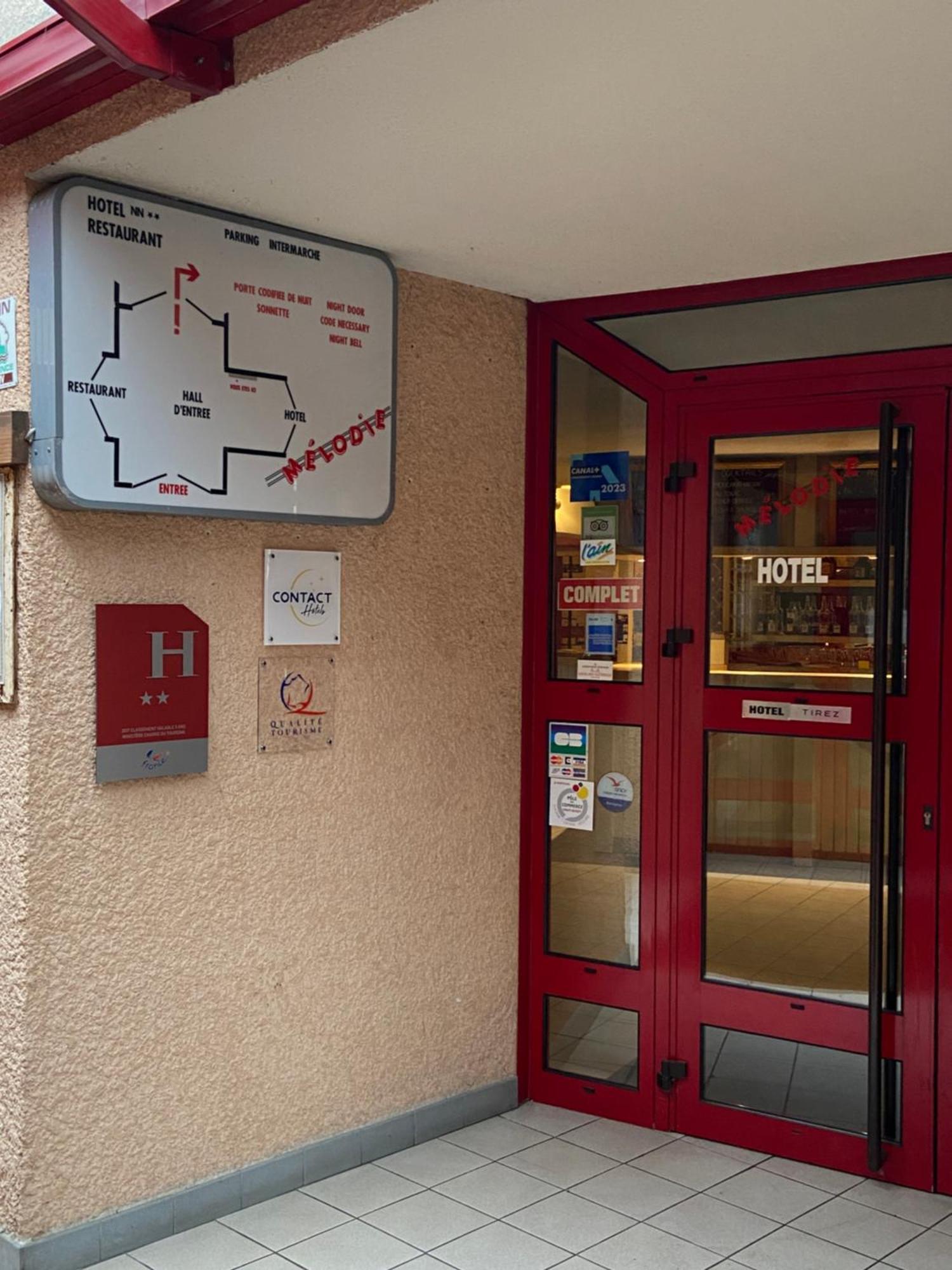 Hotel Melodie Bellignat Екстер'єр фото